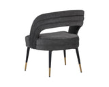 Cassidy Dining Armchair - Polo Club Kohl Grey 104754 Sunpan