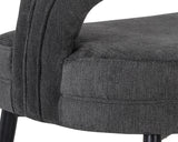 Cassidy Dining Armchair - Polo Club Kohl Grey 104754 Sunpan