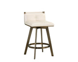 Arizona Swivel Counter Stool - Castillo Cream 104789 Sunpan