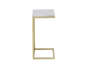 Amell End Table - White 104804 Sunpan
