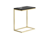 Amell End Table - Black 104805 Sunpan