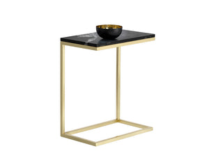 Amell End Table - Black 104805 Sunpan