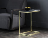 Amell End Table - Black 104805 Sunpan