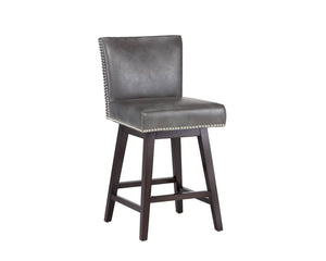 Vintage Swivel Counter Stool - Overcast Grey 104821 Sunpan