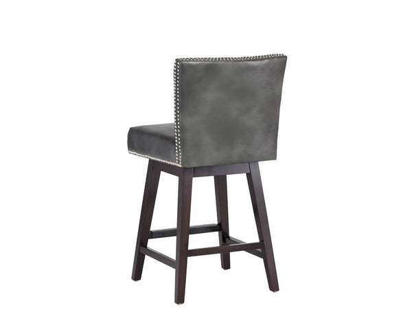 Vintage Swivel Counter Stool - Overcast Grey 104821 Sunpan