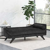 Christopher Knight Home® - Noble House - Cagle Mid-Century Modern Fabric Chaise Lounge