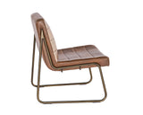 Anton Lounge Chair - Bravo Cognac 104843 Sunpan