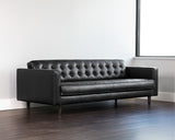 Donnie Sofa - Coal Black 104900 Sunpan