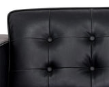 Donnie Sofa - Coal Black 104900 Sunpan