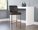 Leighland Barstool - Coal Black 104902 Sunpan