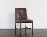 Leighland Dining Chair - Havana Dark Brown 104911 Sunpan