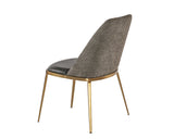 Dover Dining Chair - Bravo Portabella / Sparrow Grey 104920 Sunpan