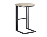 Boone Barstool - Black - Bravo Cream 104955 Sunpan