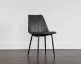 Drew Dining Chair - Black - Bravo Portabella 104962 Sunpan