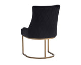 Florence Dining Chair - Abbington Black 104979 Sunpan