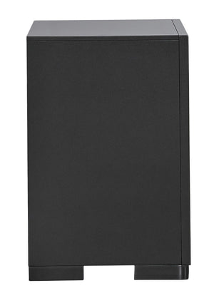 English Elm Milan Contemporary Wood Nightstand with Built in Led Lighting and Wave Sensor Control Wenge B078P497943