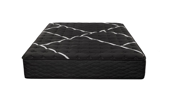 English Elm Restonic Hybrid Firm Queen Mattress with Cooling Gel Foam and Wrapped Coil Support B123P242420