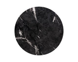 Goya End Table - Marble Look - Black 105012 Sunpan