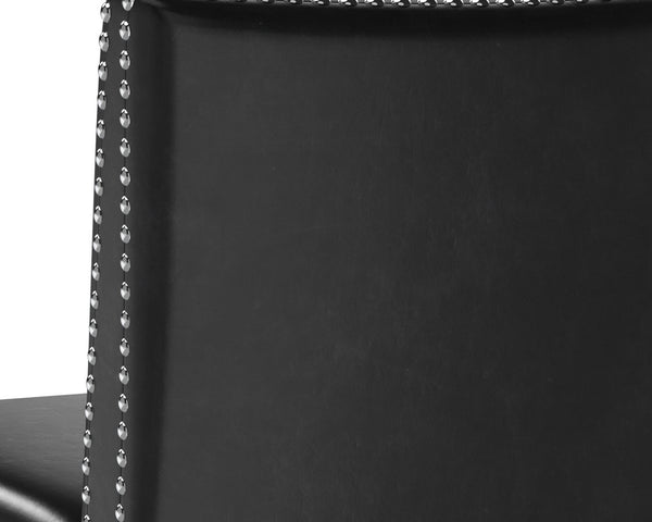 Vintage Swivel Counter Stool - Coal Black 105069 Sunpan