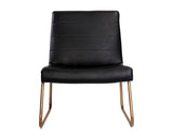 Anton Lounge Chair - Vintage Black 105098 Sunpan