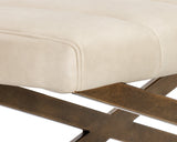 Kammi Bench - Bravo Cream 105209 Sunpan