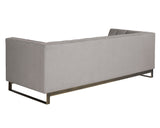 Parker Sofa - Zenith Soft Grey 105231 Sunpan