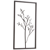 Arbre Trois Wall Decor Graphite 10526 Cyan Design