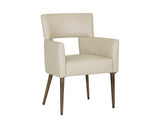 Amerie Dining Armchair - Castillo Cream 105274 Sunpan