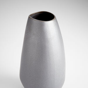 Sharp Slate Vase Slate 10527 Cyan Design