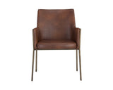 Bernadette Dining Armchair - Bravo Cognac 105286 Sunpan