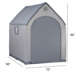 IDEAZ Storage House XXL, Portable Gray 1052FHT