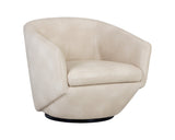 Treviso Swivel Lounge Chair - Bravo Cream 105300 Sunpan