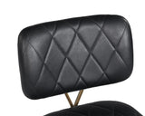 Virtu Swivel Dining Chair - Bravo Black 105319 Sunpan