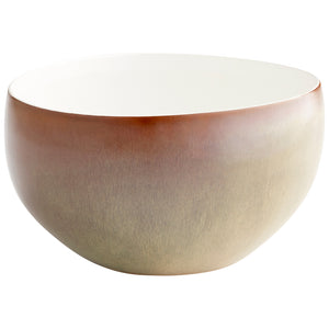 Marbled Dreams Bowl Olive Glaze 10532 Cyan Design