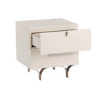 Celine Nightstand - Small - Cream 105397 Sunpan