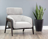 Maximus Lounge Chair - Polo Club Stone / Overcast Grey 105410 Sunpan