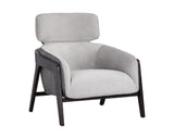 Maximus Lounge Chair - Polo Club Stone / Overcast Grey 105410 Sunpan