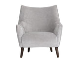 Sorrel Lounge Chair - Polo Club Stone / Antonio Charcoal 105463 Sunpan