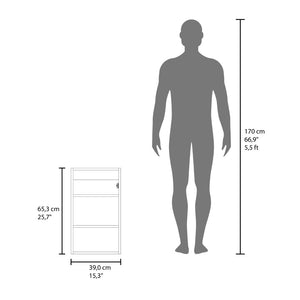 English Elm White Wall-Mounted Medicine Cabinet With Mirror – Stylish Storage Solution For Your Bathroom Essentials B062P252182-GIGA