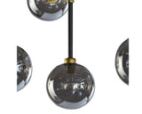 Deimos Chandelier - Large - Smoke Grey 105527 Sunpan