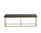 Alley Bench - Rustic Bronze - Piccolo Pebble 105628 Sunpan