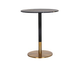 Massie Bar Table - Black Marble 105681 Sunpan