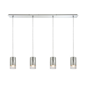 Tallula 46'' Wide 4-Light Linear Pendant - Polished Chrome 10570/4LP Elk Lighting