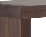 Faro Bar Table - Walnut 105705 Sunpan