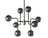 Deimos Chandelier - Small - Smoke Grey 105716 Sunpan