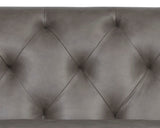 Westin Sofa - Vintage Steel Grey Leather 105730 Sunpan