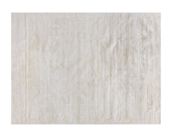 Sunpan Caruso Hand-Loomed Rug - Artisan-Crafted Elegance with Unique Organic Patterns for Sophisticated Spaces 9' X 12'