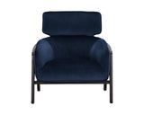 Maximus Lounge Chair - Metropolis Blue 105926 Sunpan