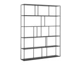 Eiffel Bookcase - Extra Large - Black 105939 Sunpan