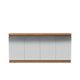 Manhattan Comfort Viennese Contemporary - Modern Sideboard Maple Cream 105954